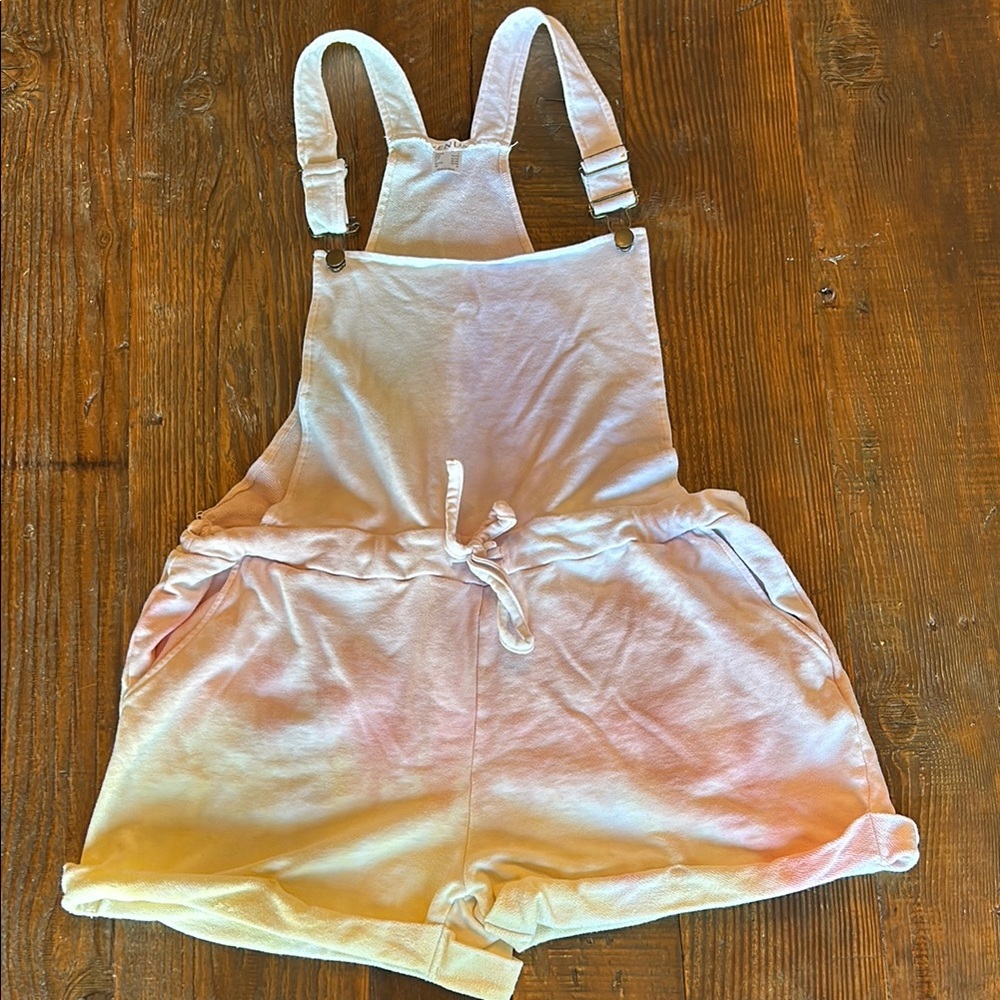 Pink Overalls with Adjustable Straps